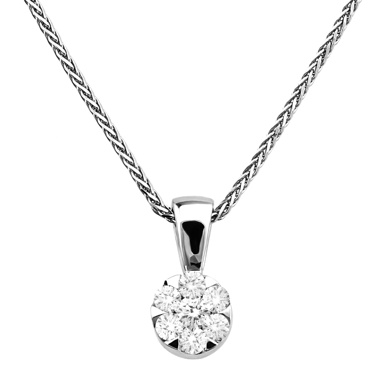 CLB12002 Diamant Collier 750er Gold CLB12002