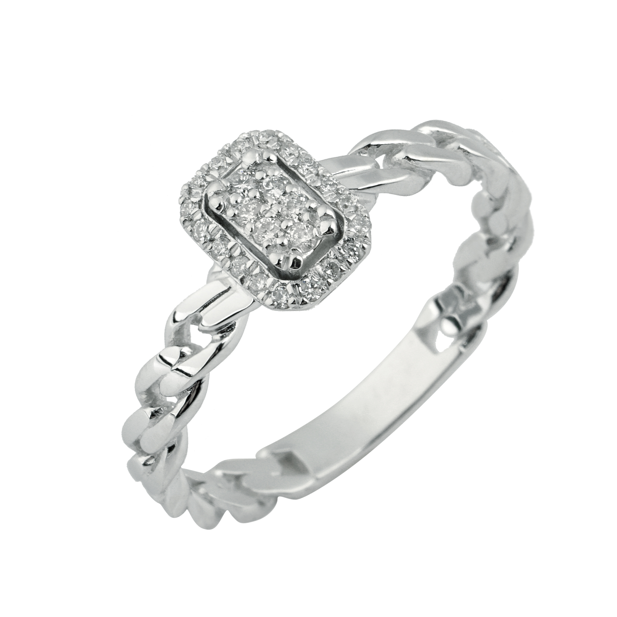 RinguGYhnpqBhwqpr Brillant Ring 585/- Weißgold EXR4198