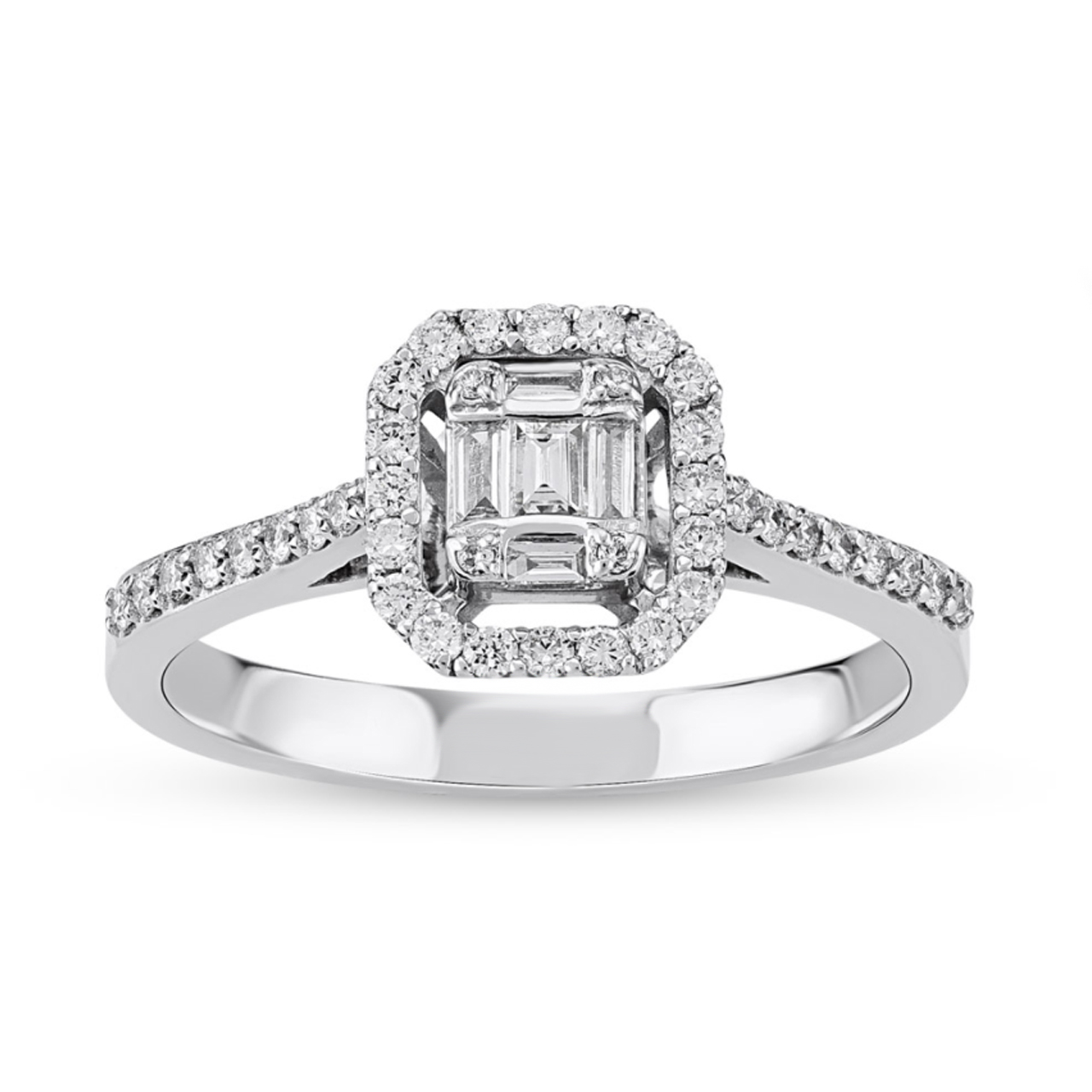 Brillant Ring 750/- Weißgold EXR4107