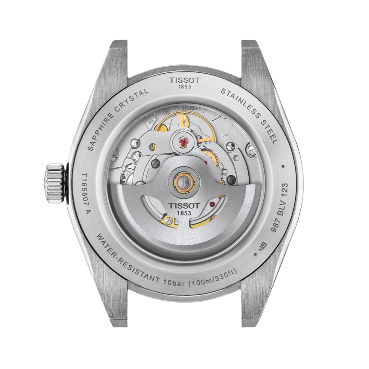 TISSOT Gentleman 38mm Powermatic 80 T165.807.11.051.00