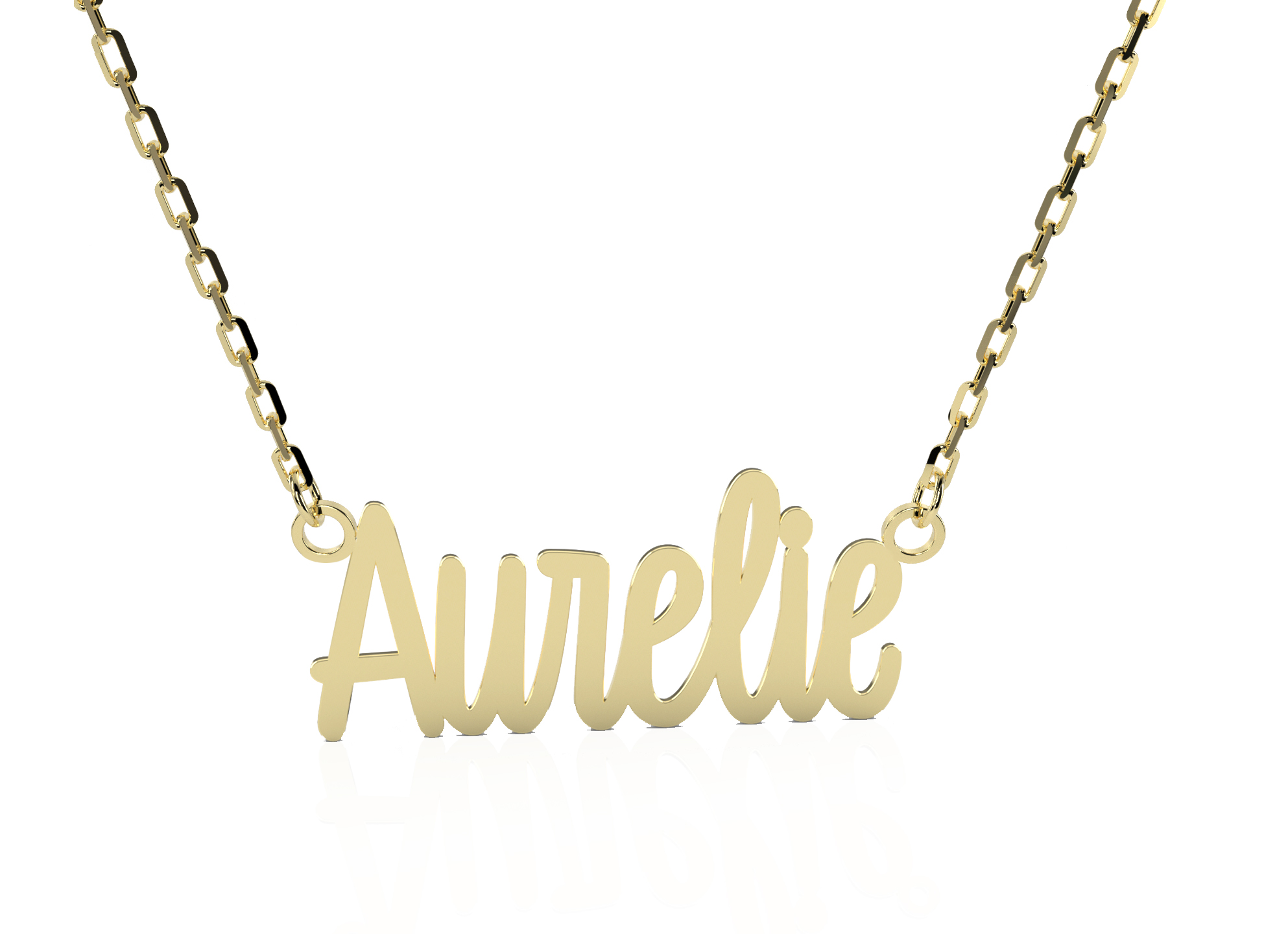 Aurelie Emotions Namenskette Louise 585 Gold AEN106 585/- Gelbgold