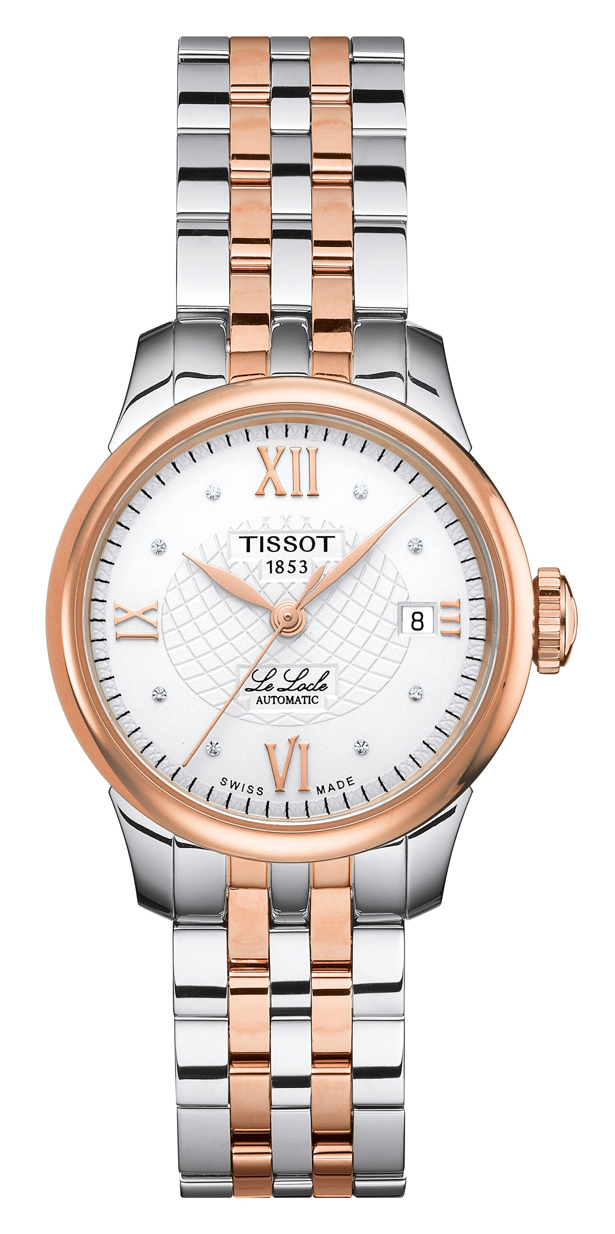 TISSOT Le Locle Automatic Lady Diamonds Damenuhr