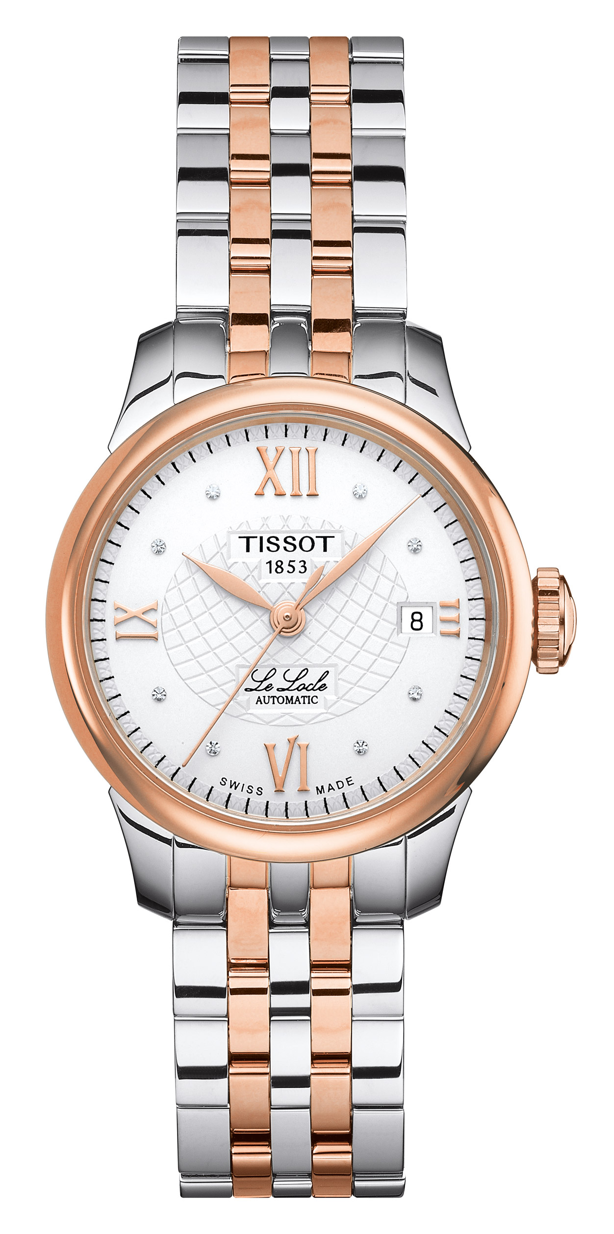 Tissot Automatik Uhr Damen TISSOT Le Locle Automatic Lady Diamonds