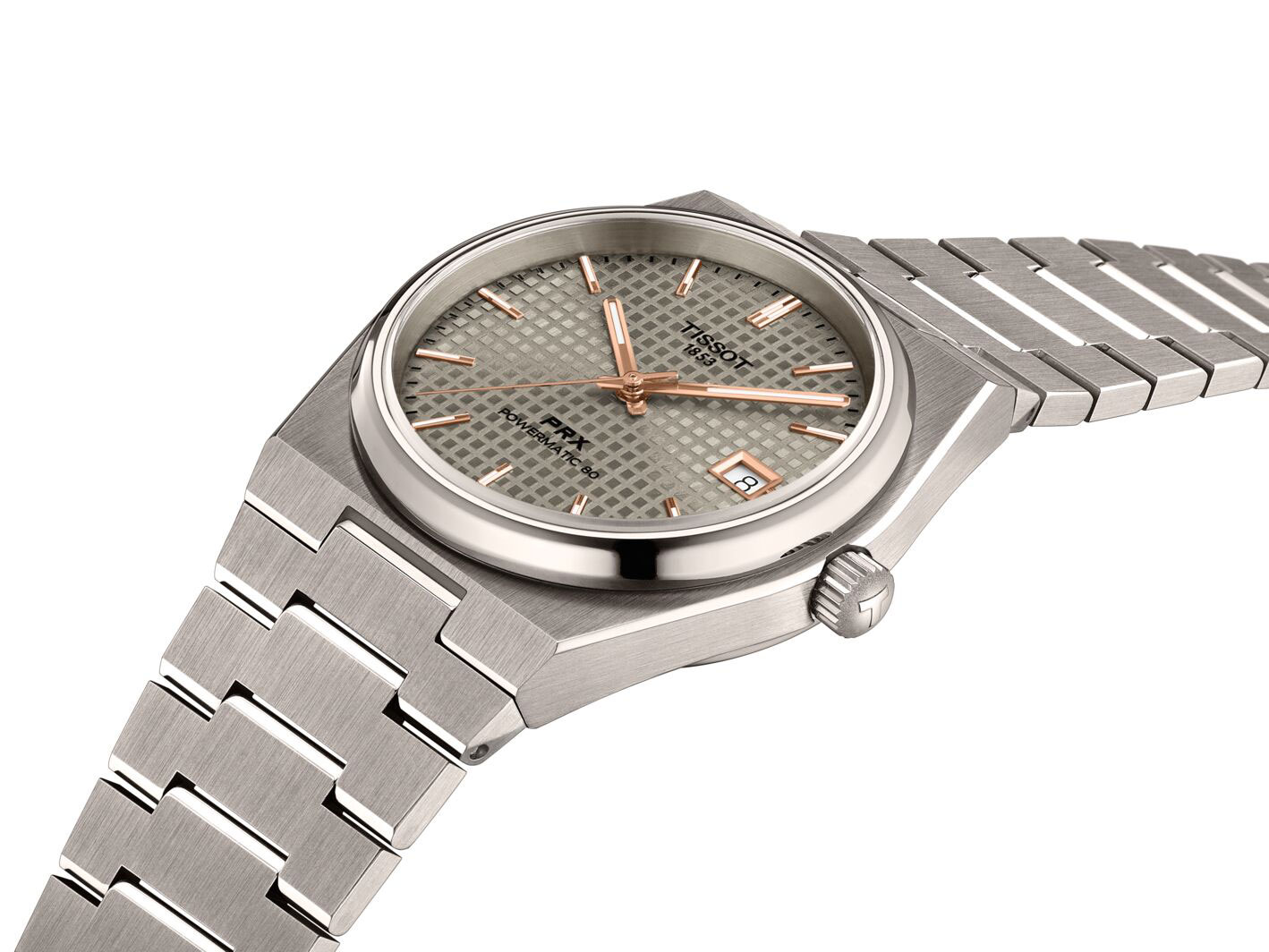 TISSOT PRX TITAN 38mm Powermatic 80 T137.807.44.061.00