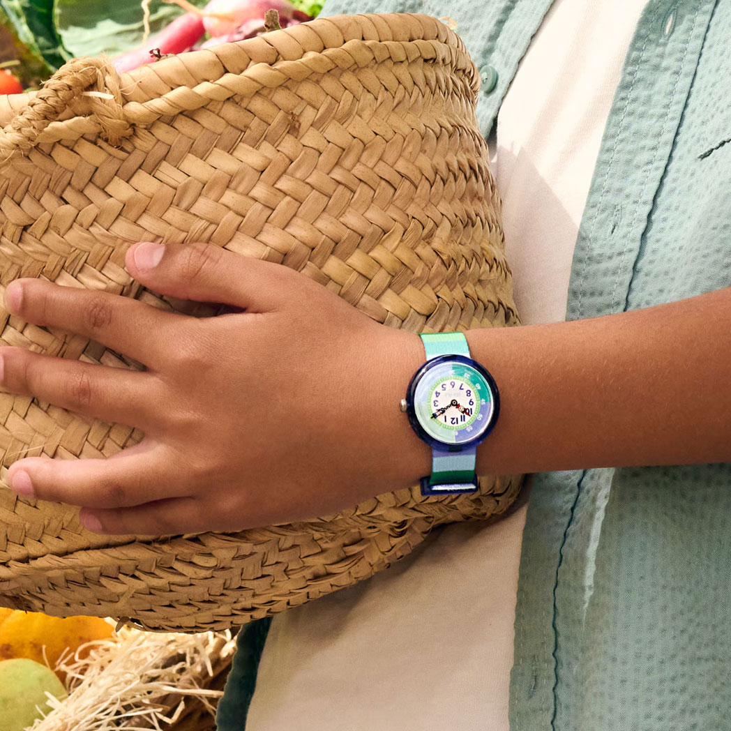 FLIK FLAK FLIK FLAK Stripy Green