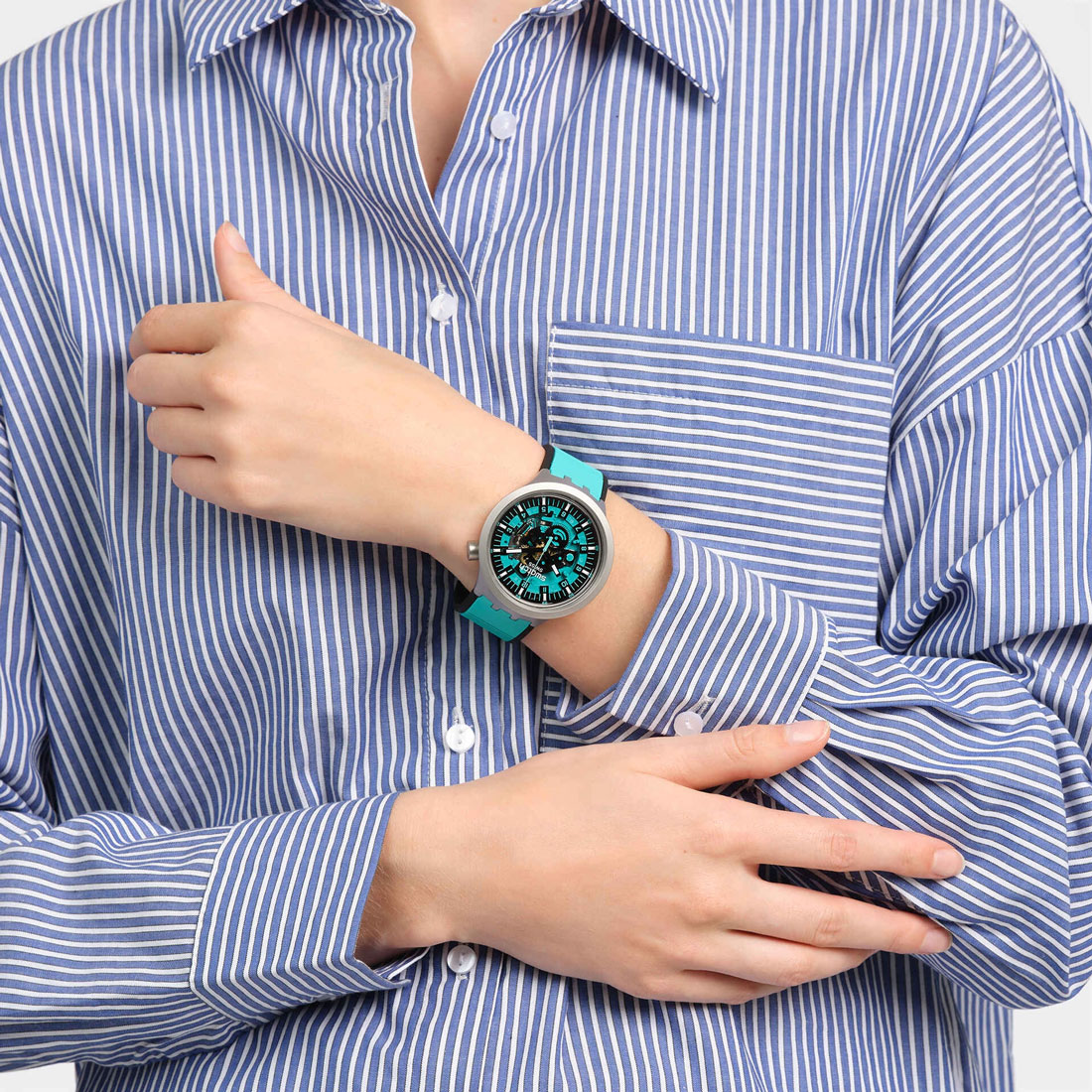 Swatch Mint Trim SB07S111
