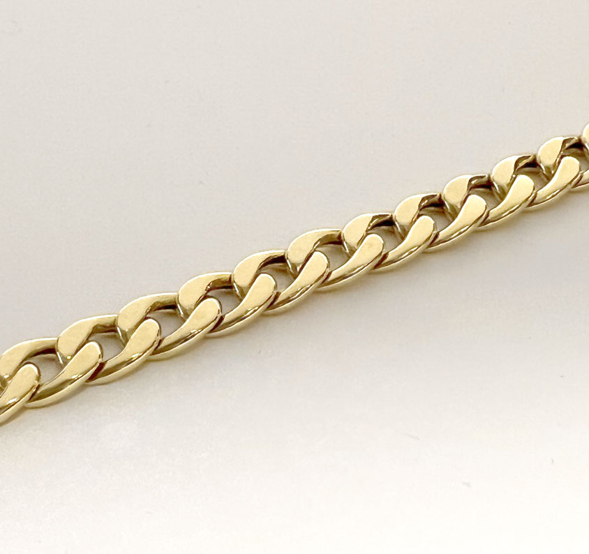 585er Goldarmband Panzerarmband 8,0mm Gelbgold AR16009