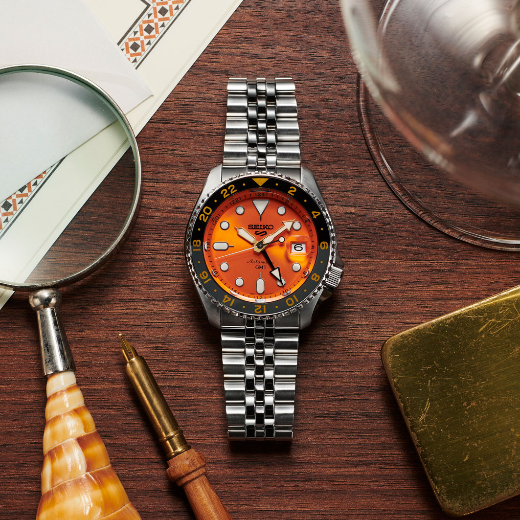 Seiko 5 Sports Automatik GMT SSK005K1