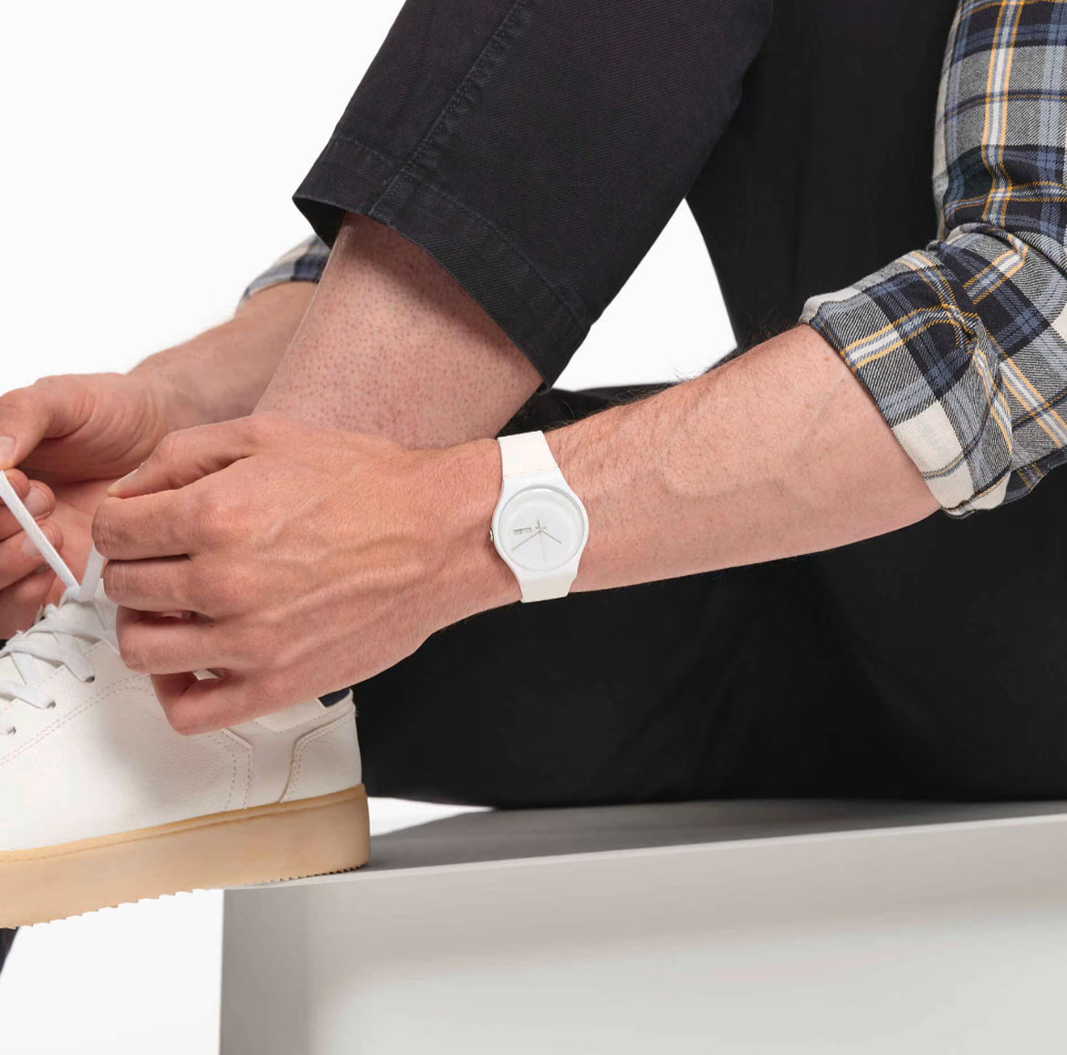Swatch White Rebel