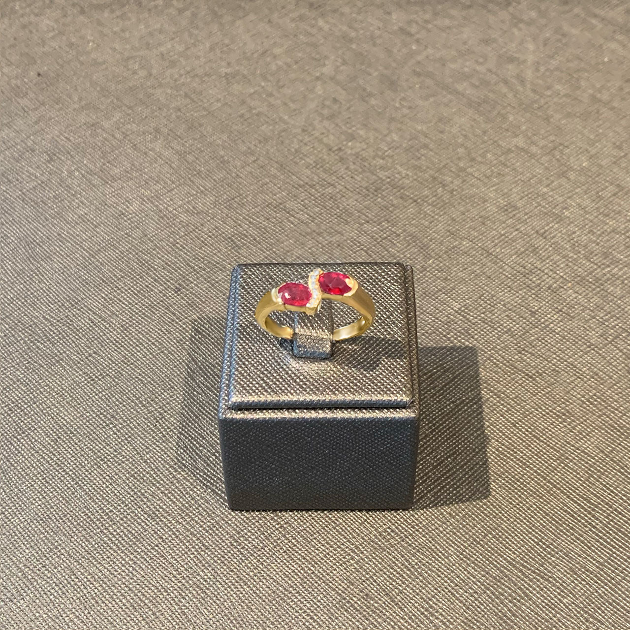 Rubin Brillant Damen Ring aus 585/- Gold EXR4170