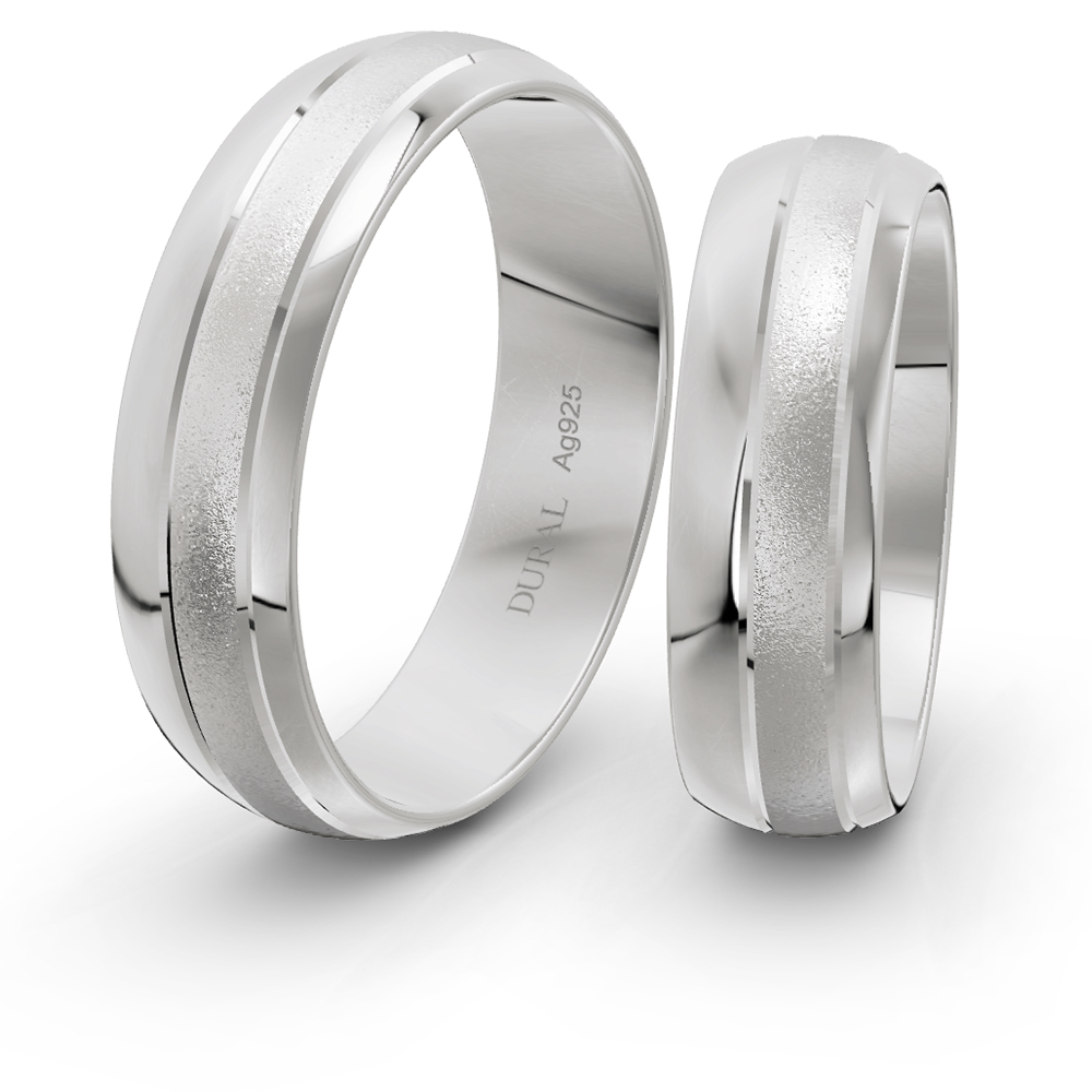 Trauringe 6,0 mm 925 Silber Trauringe 6,0 mm 925 Silber