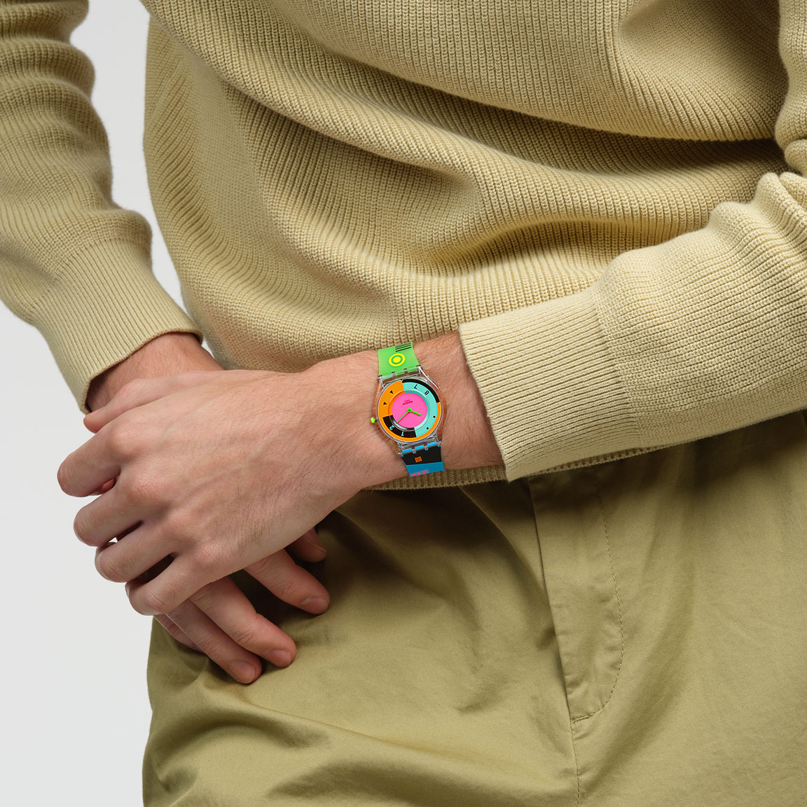 Swatch Neon Hot Racer