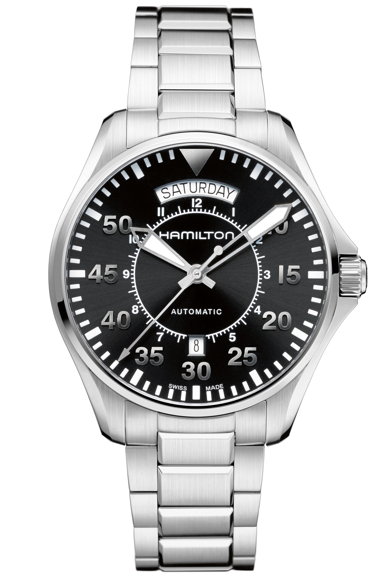 Shopbild HAMILTON Khaki Aviation Pilot Day Date