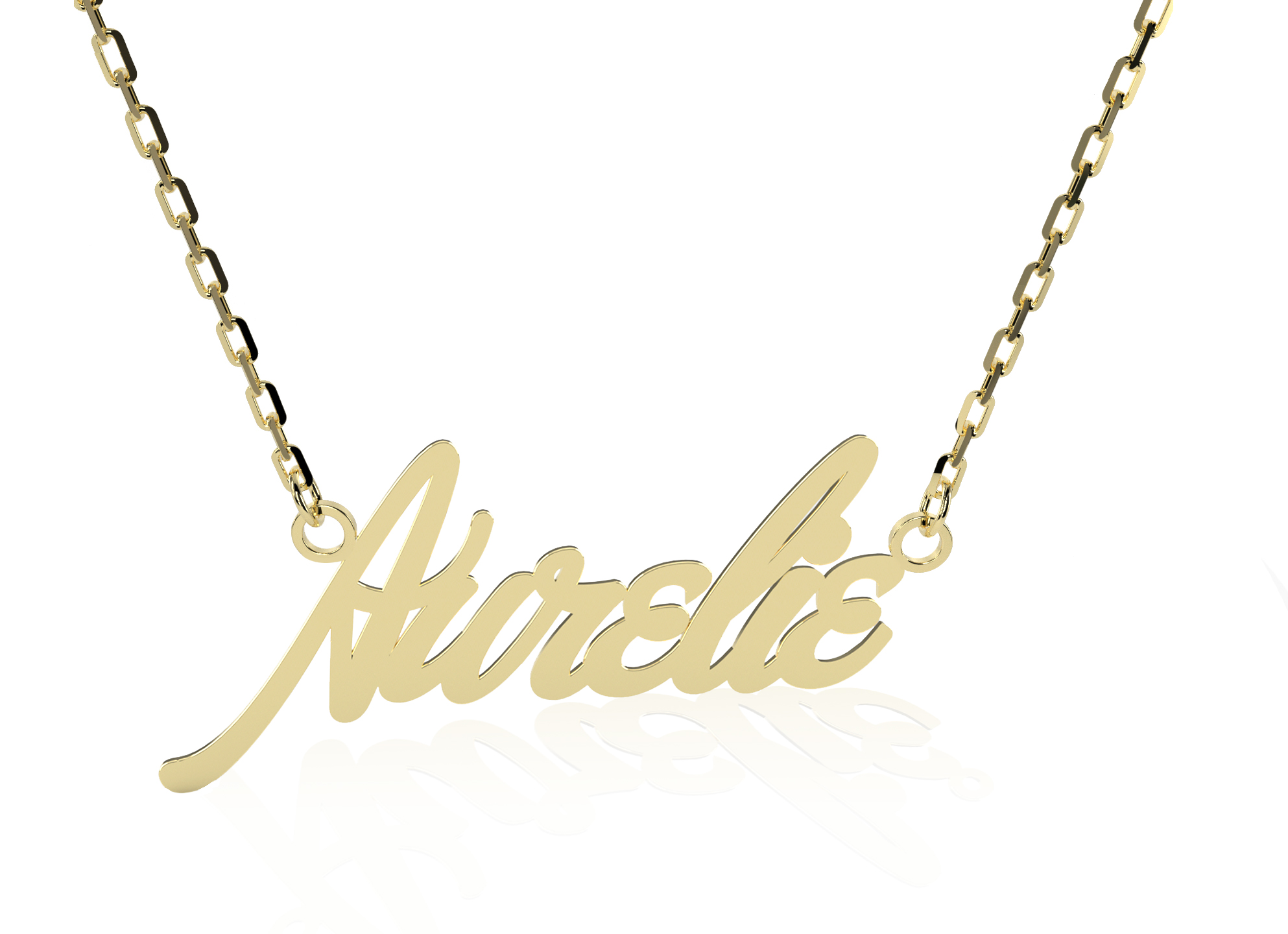 Aurelie Emotions Namenskette Emilie 585 Gold