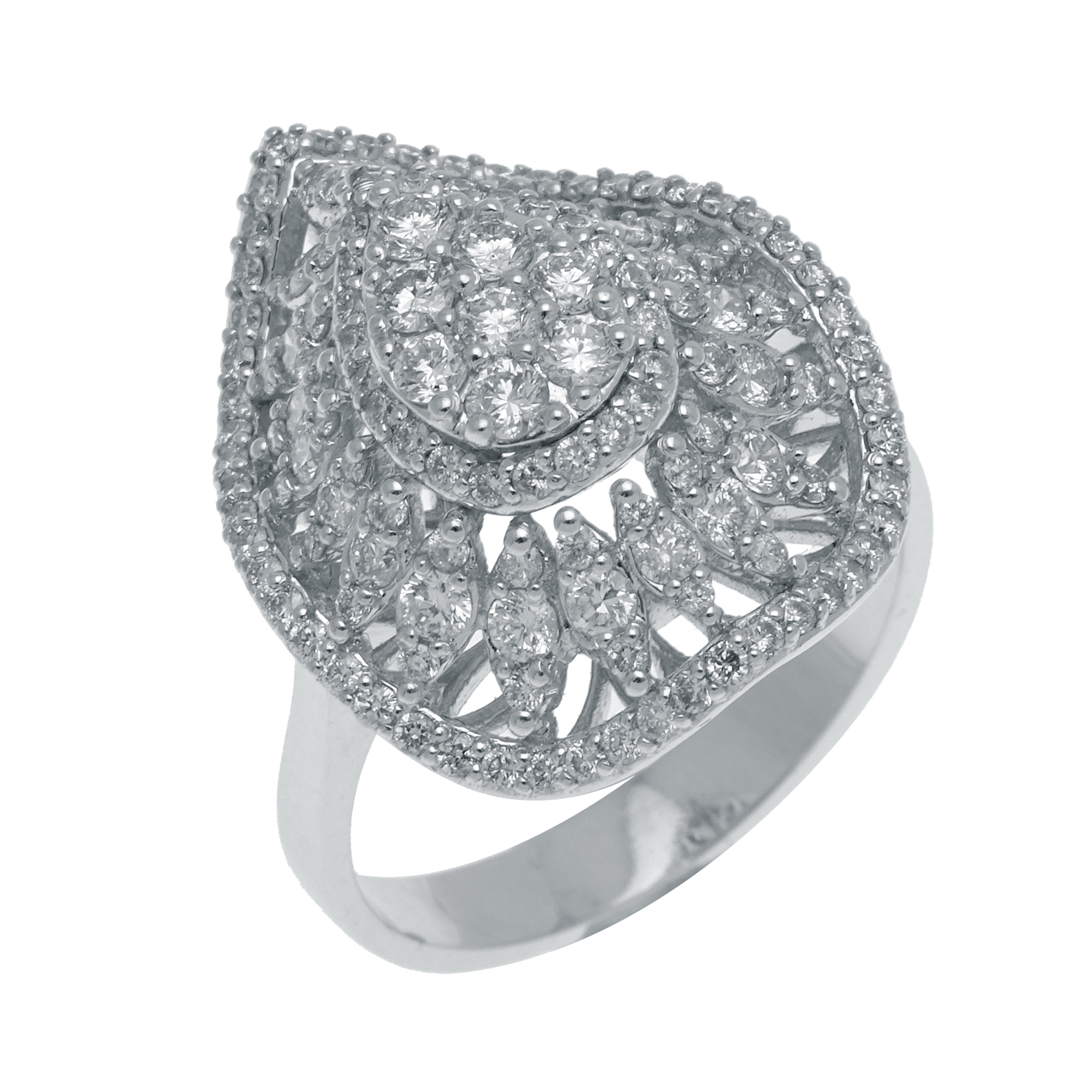 Brillant Ring 585/- Weißgold EXR4234