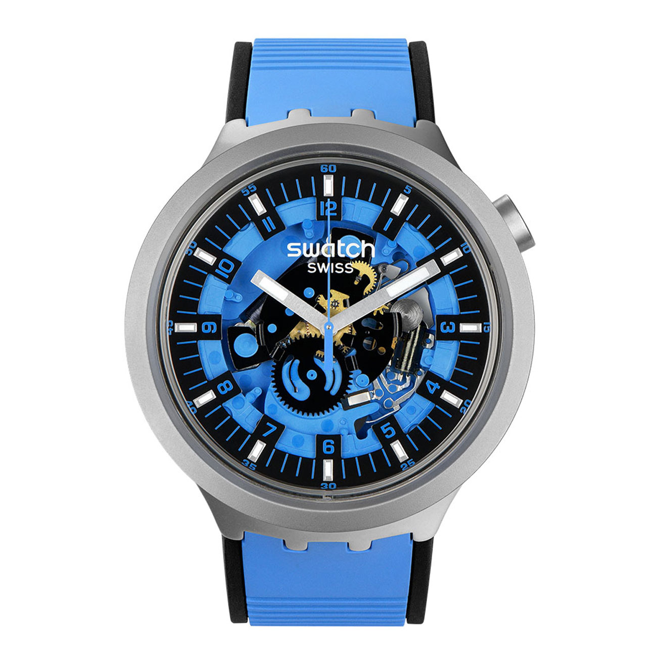 Swatch Azure Blue Daze SB07S106