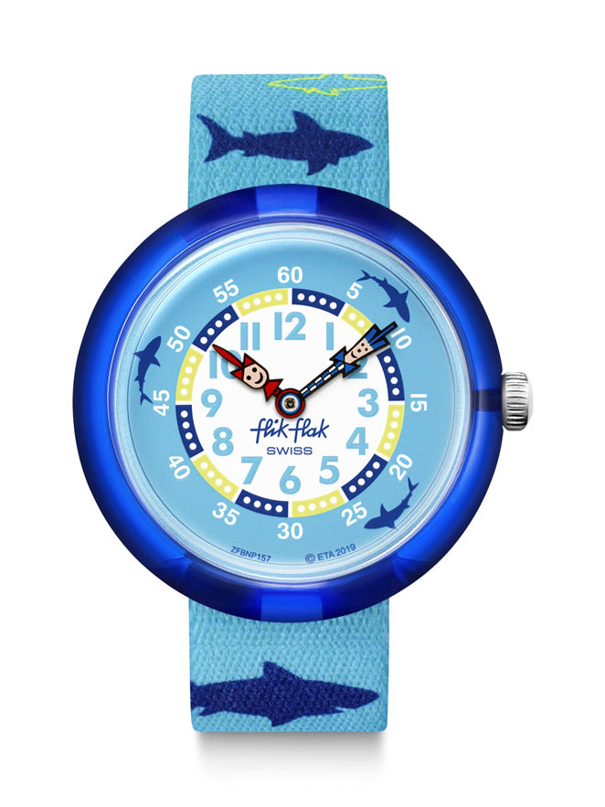 FLIK FLAK Sharkasm Kinderuhr FBNP157