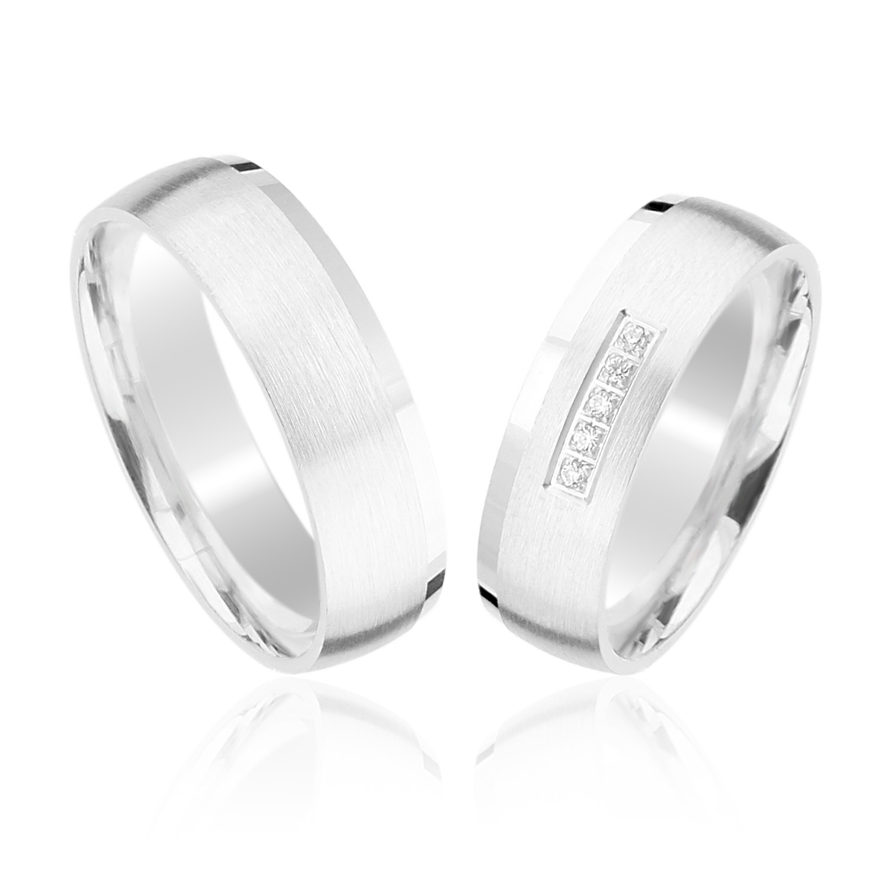 RT15003 Silber Freundschaftringe, Eheringe aus 925er Silber