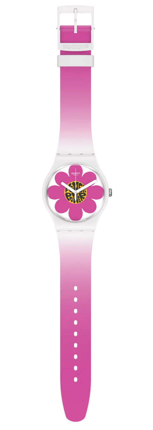 Swatch Flower Hour SO32M104
