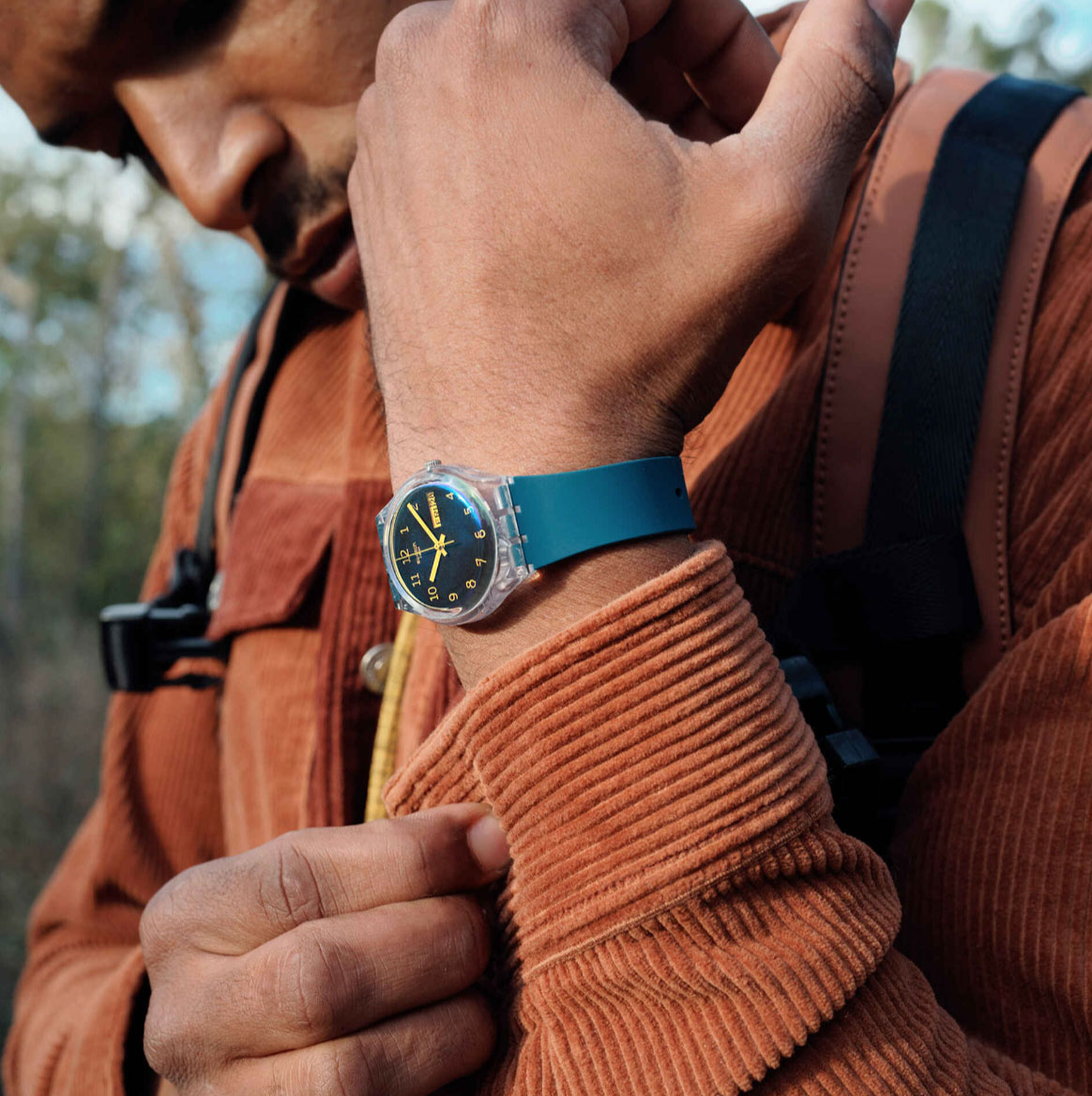 Swatch Blue Away