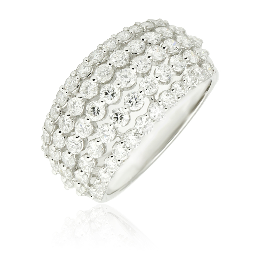 RD9012 750/- Weißgold Ring mit Brillant RD9012