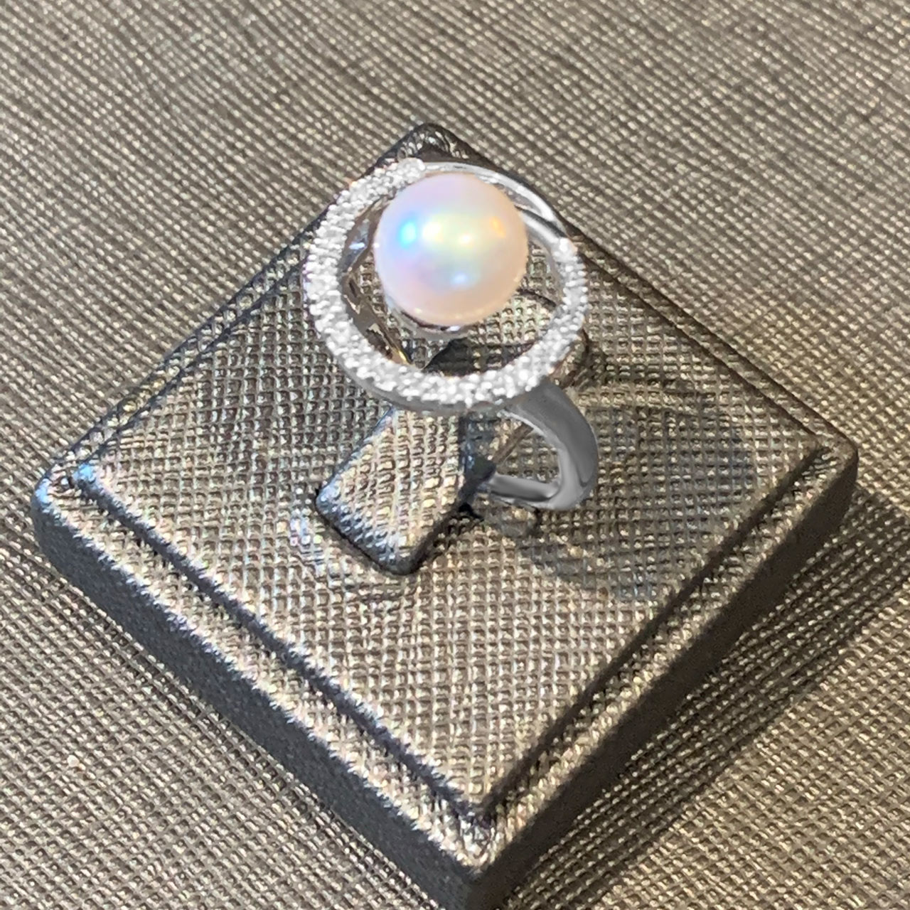 Diamant Perlen Damen Ring aus 585/- Gold EXPR4011