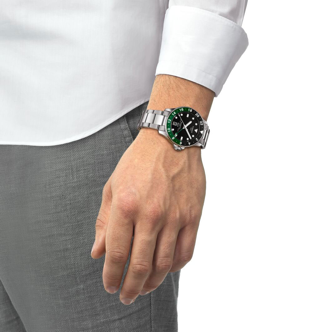 TISSOT SEASTAR 1000 Quarz GMT 40mm T120.852.11.051.00