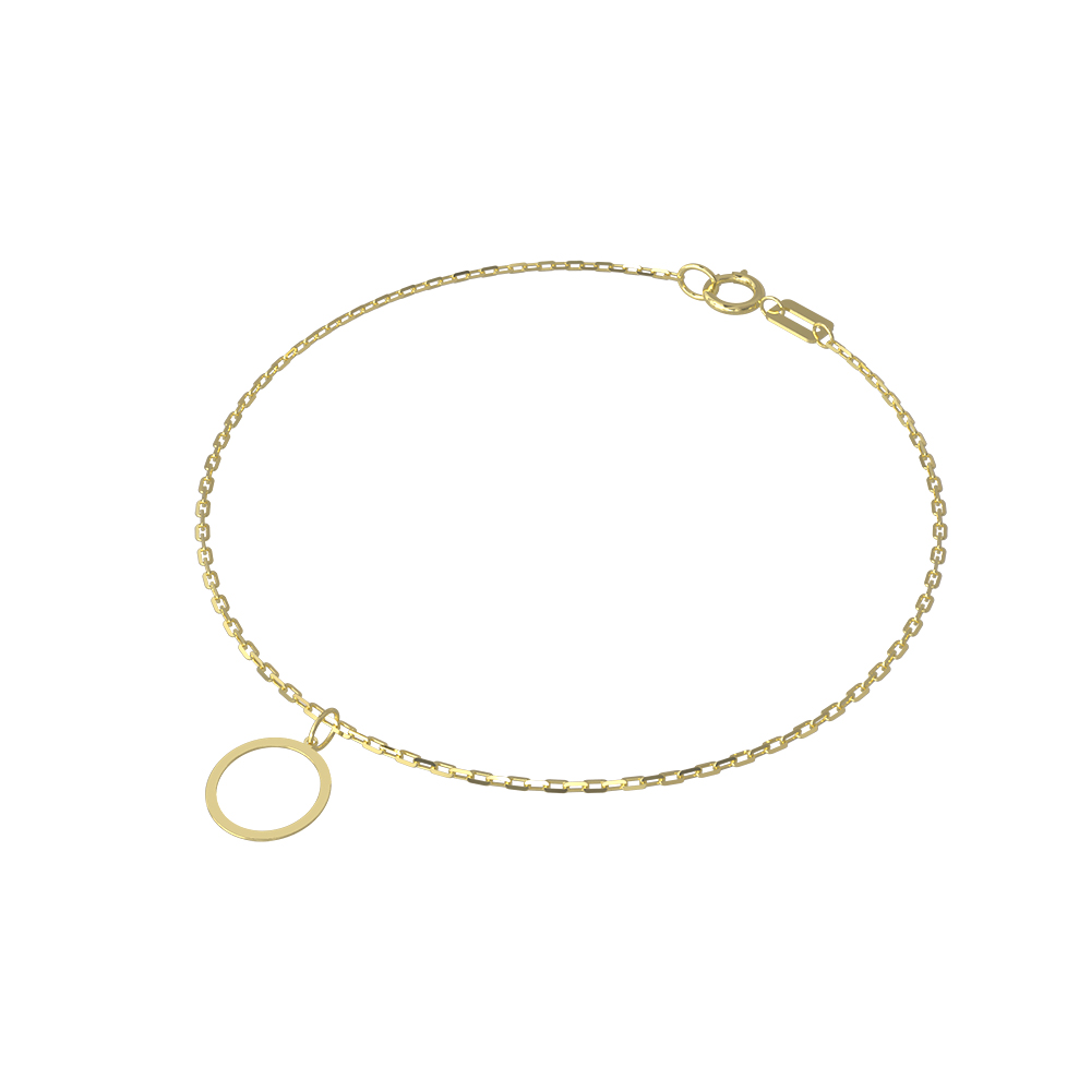 Kreis Armband 585 Gold AEA251