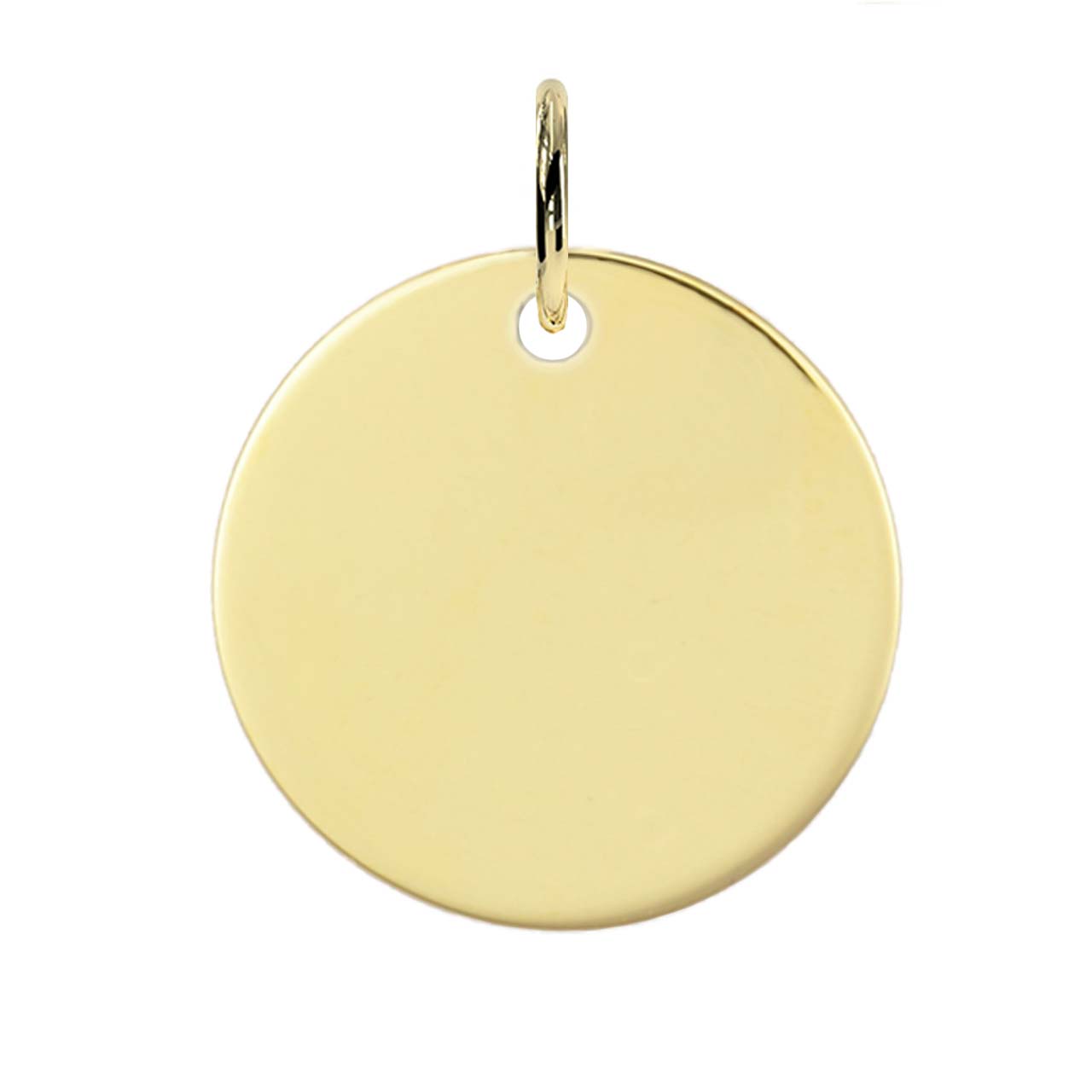 Gravurplatte Gravuranhänger 585 Gold AEAN224
