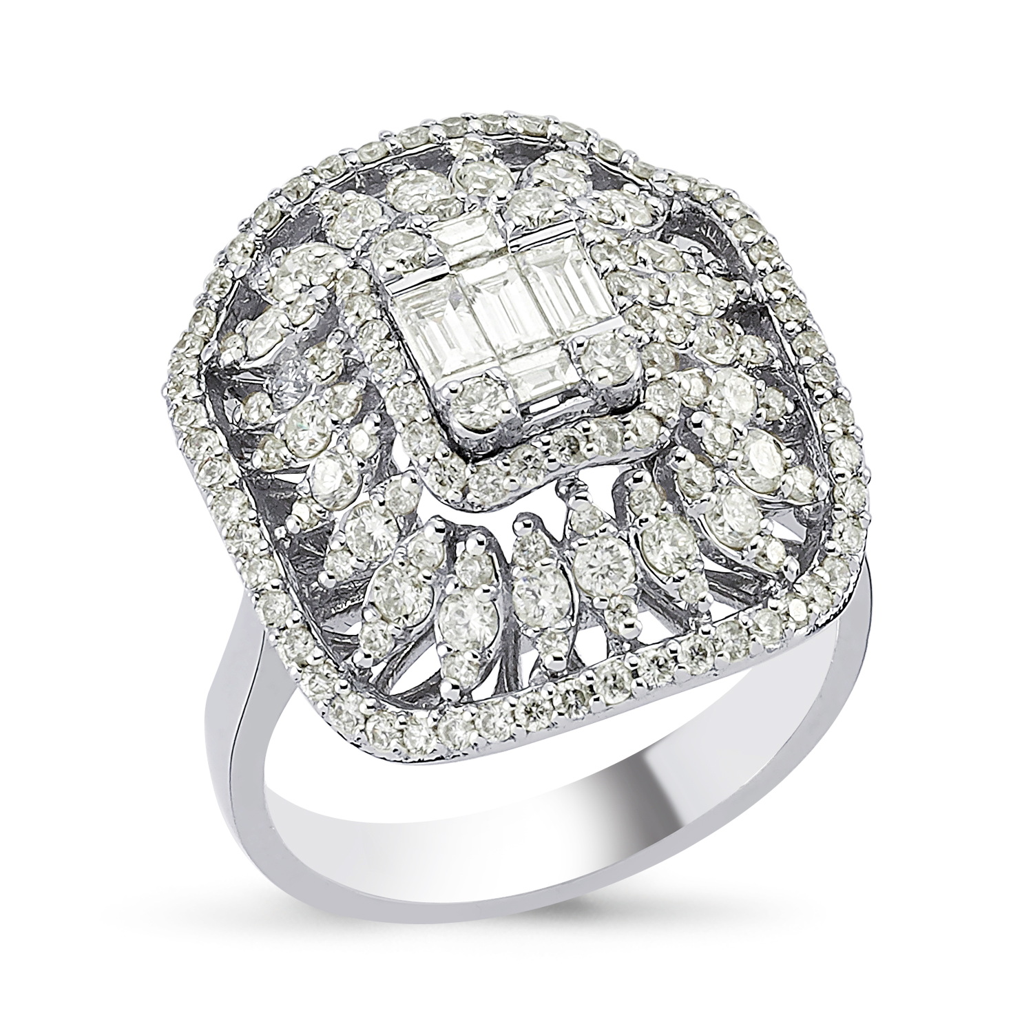 RingDIxvxGKK56ETl Brillant Ring 585/- Weißgold EXR4222
