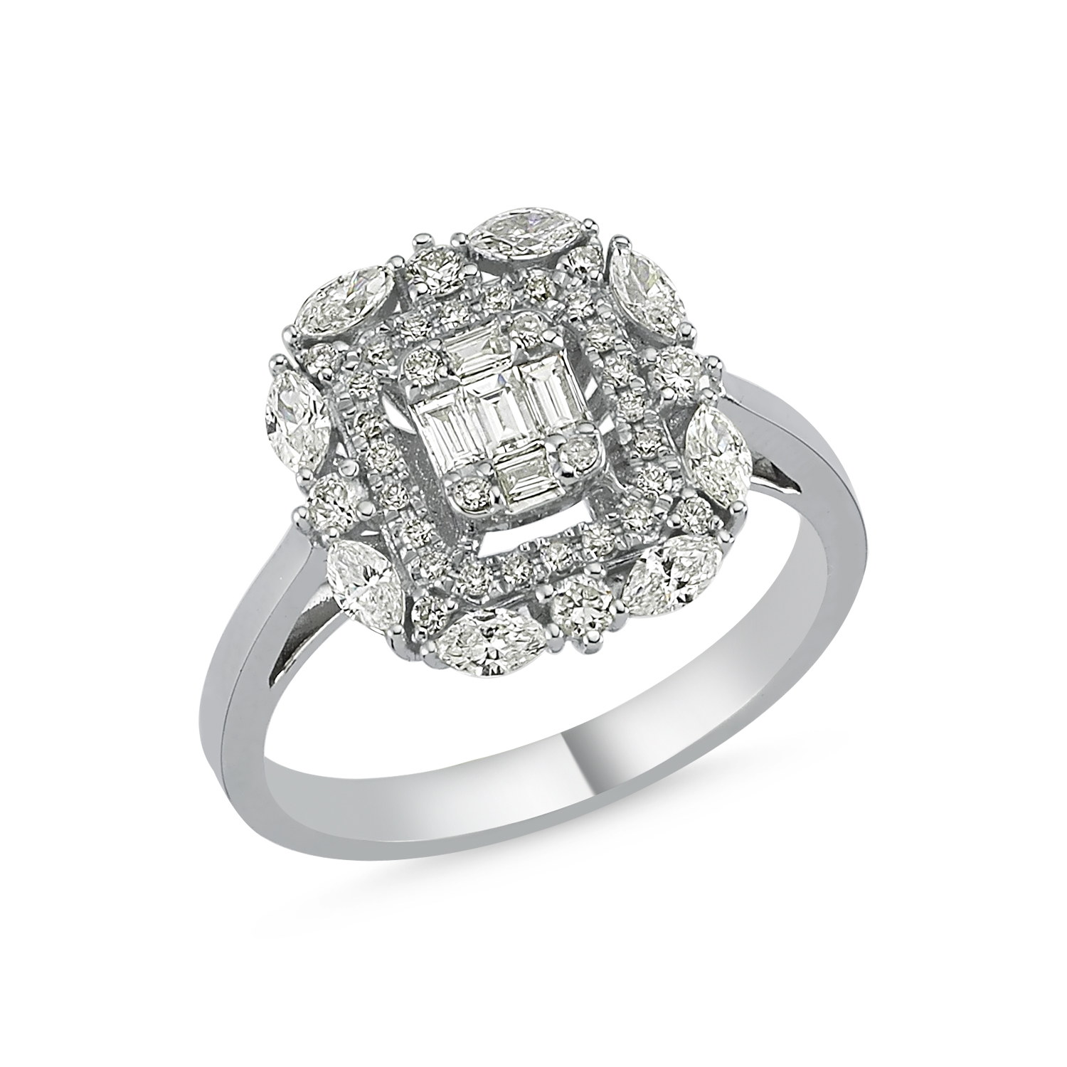 RingS47I78ePGVv03 Brillant Ring 585/- Weißgold EXR4229