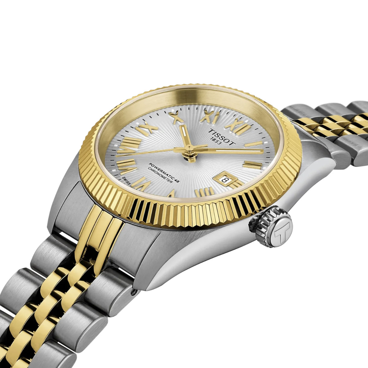 TISSOT Ballade 30mm Powermatic 80 COSC T156.208.22.033.01