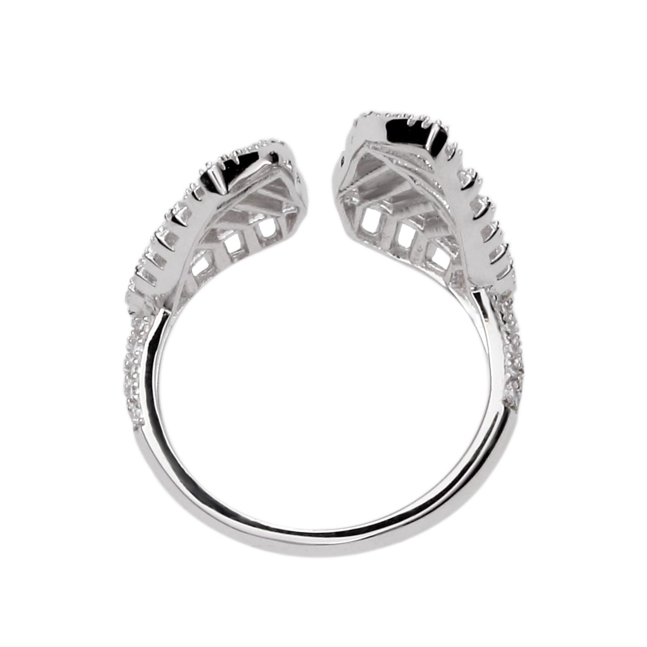 Damenring 925er Silber mit Zirkonia