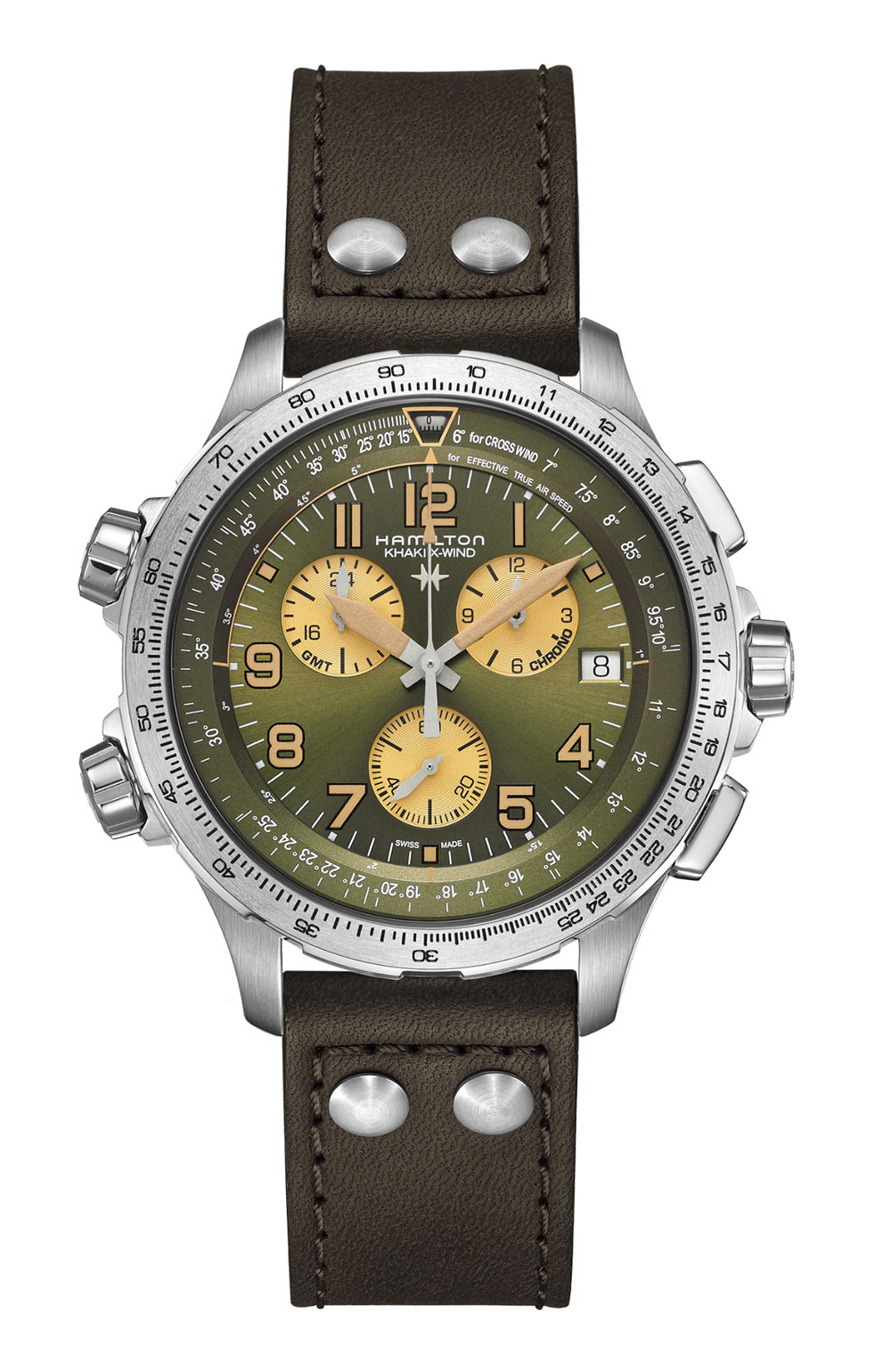 HAMILTON Khaki Aviation X-Wind GMT Chrono H77932560