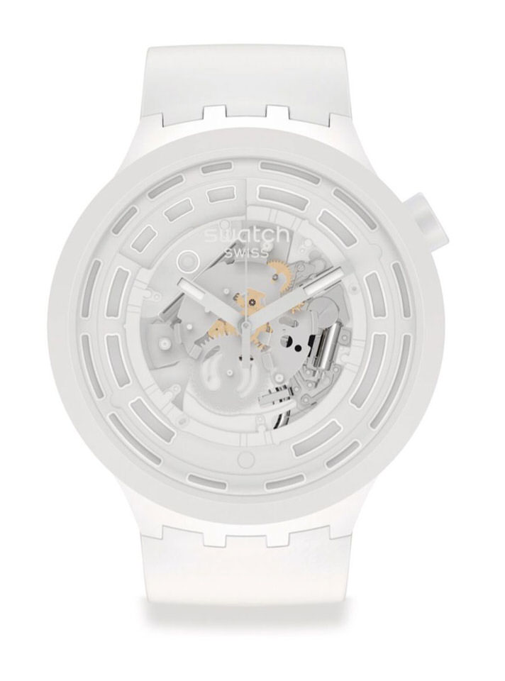 Swatch SB03W100 C-White Big Bold Bioceramic