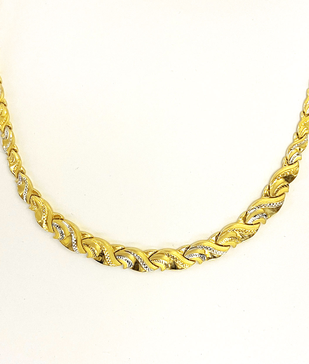 Goldcollier Halskette Brautkette 585 Gold CL16007