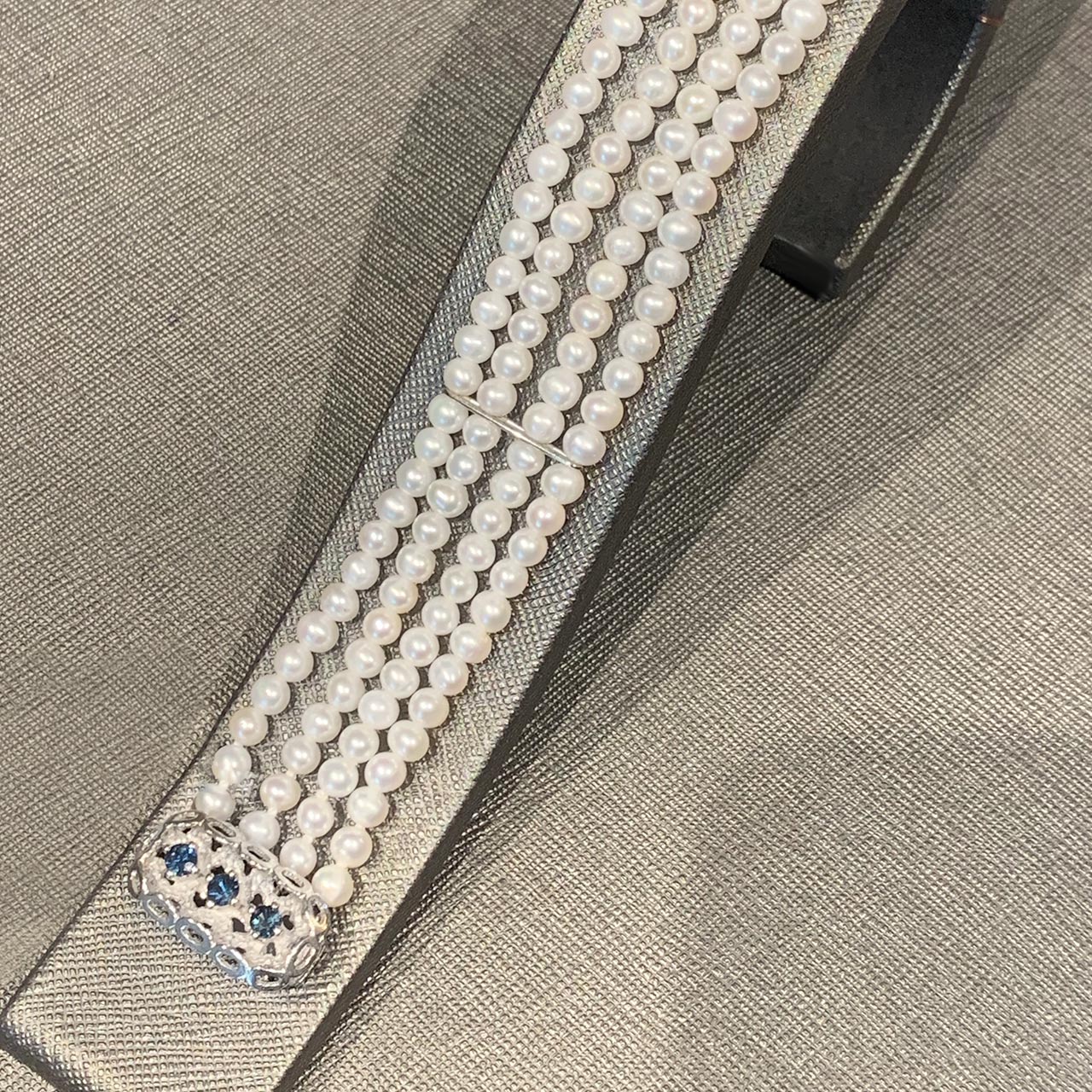 Perlen Armband aus 925er Silber EXBP4002